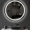 Зеркало «Круглое  Circle Lidom» LED 3