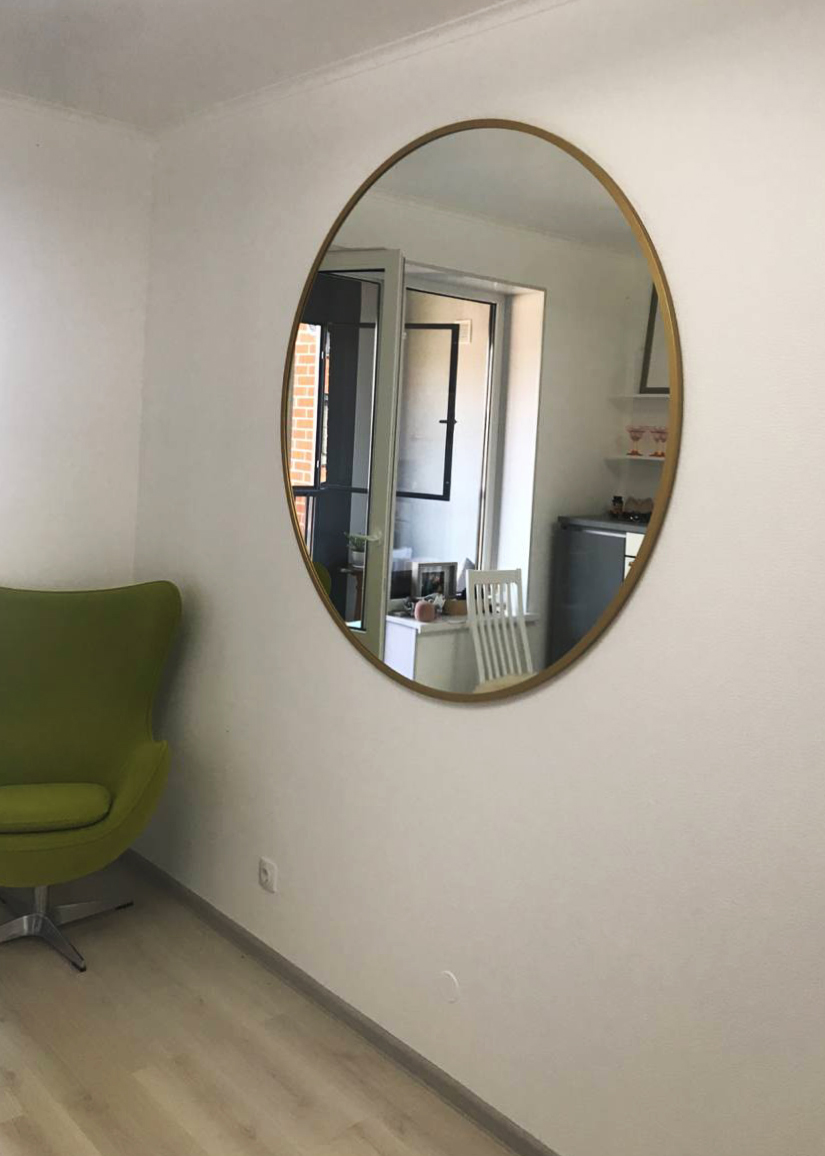 Зеркало Зеркало в раме из МДФ с покраской по RAL 1