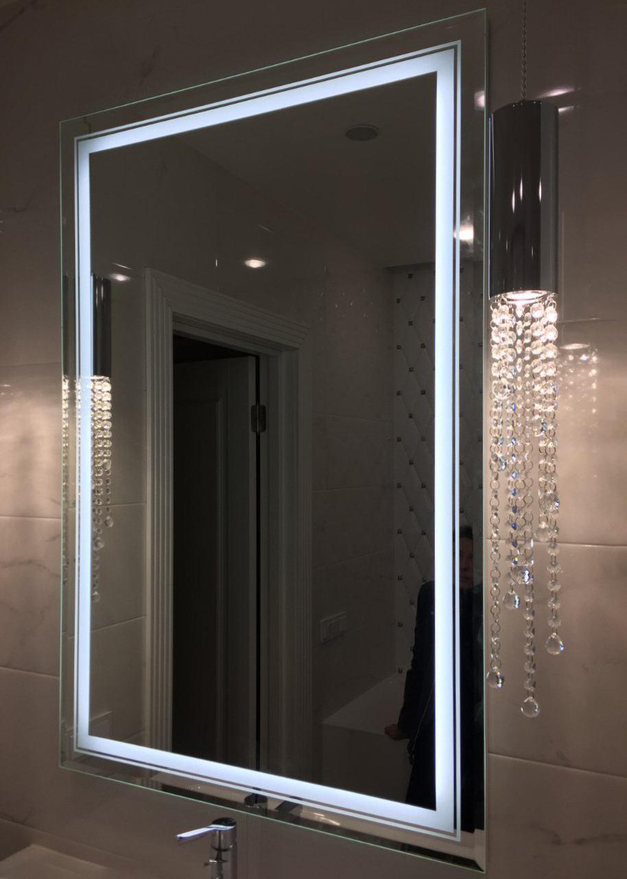 Зеркало Зеркало с фронтальное LED подсветкой 